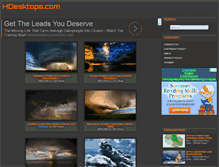 Tablet Screenshot of hdesktops.com